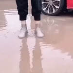 Couvre-Chaussures Imperméable en Silicone